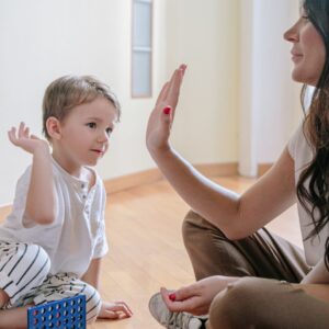 Child and mother